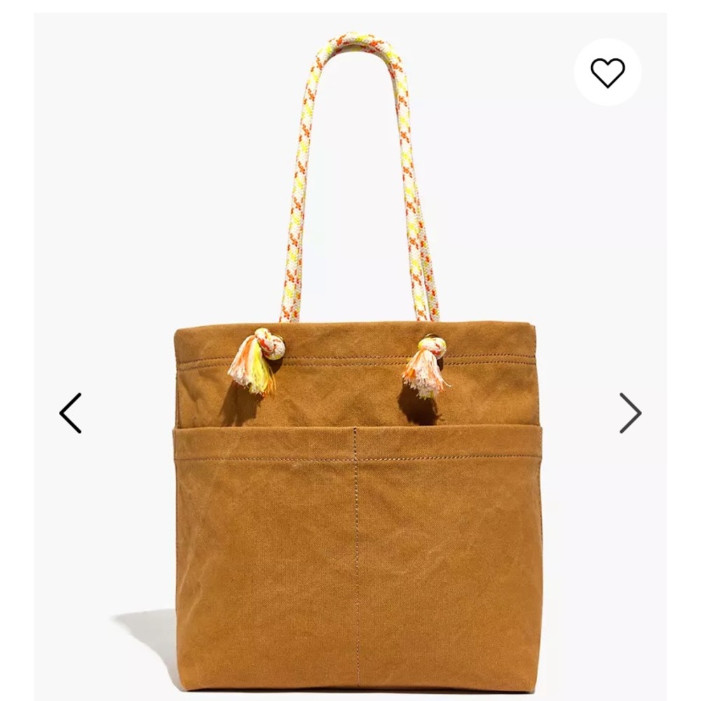 Madewell canvas transport tote